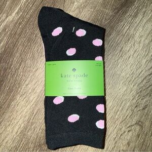 🆕 Kate Spade New York Crew Socks 3-Pack Polka Dot Women’s Size 4-10 / One Size